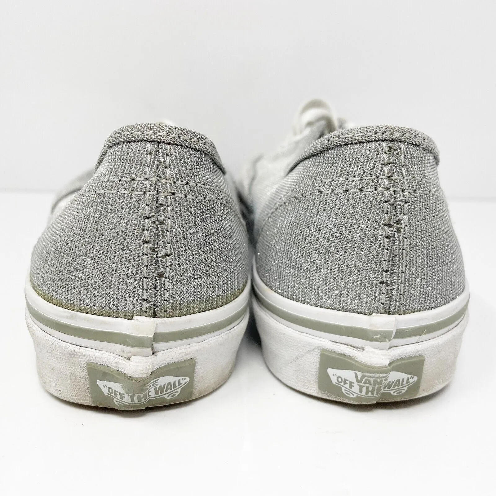 Vans Unisex Off The Wall 721278 Gray Casual Shoes Sneakers Size M 6 W 7.5