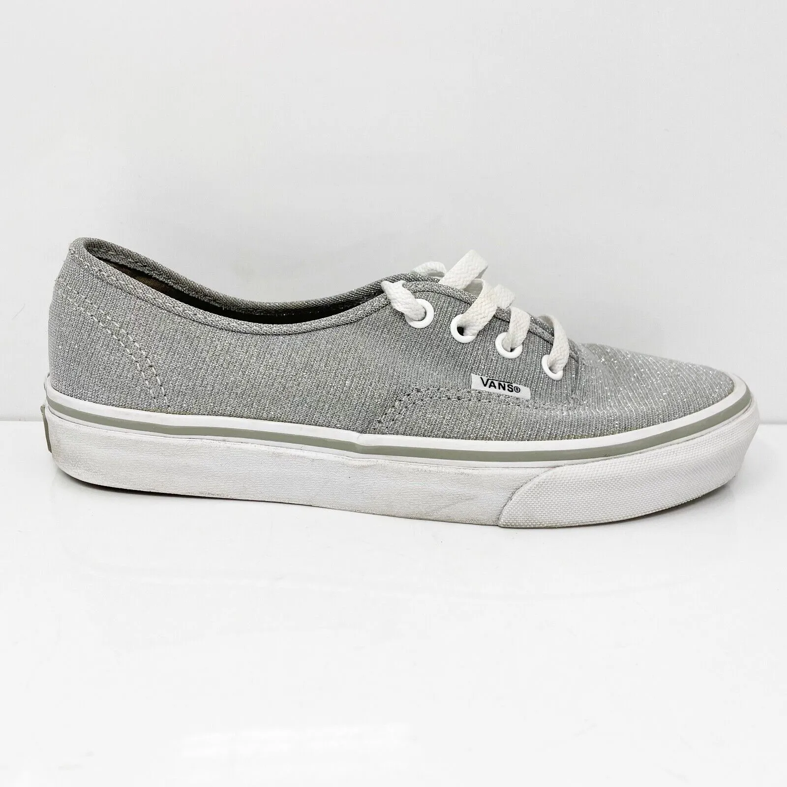 Vans Unisex Off The Wall 721278 Gray Casual Shoes Sneakers Size M 6 W 7.5