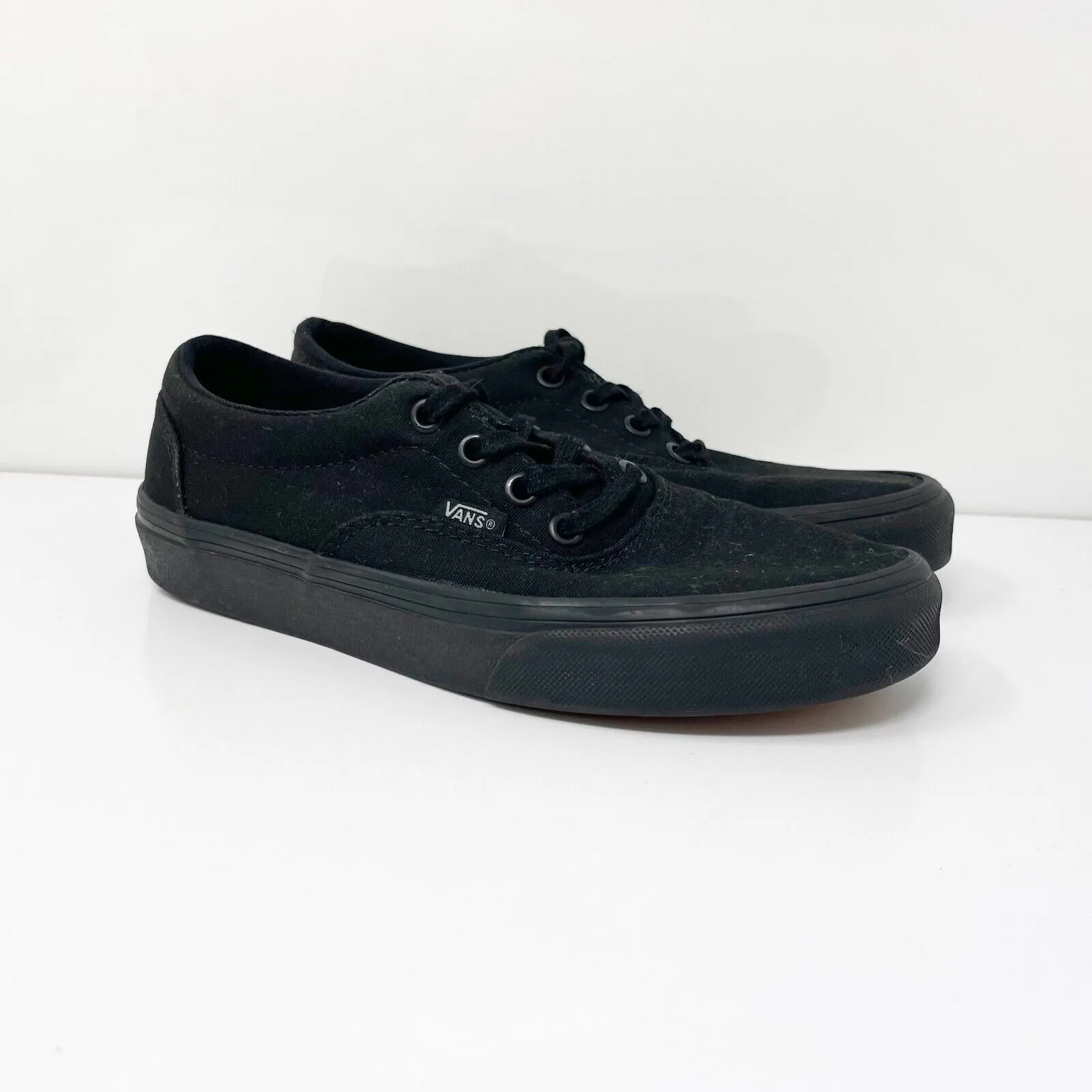 Vans Womens Era 507698 Black Casual Shoes Sneakers Size 6.5