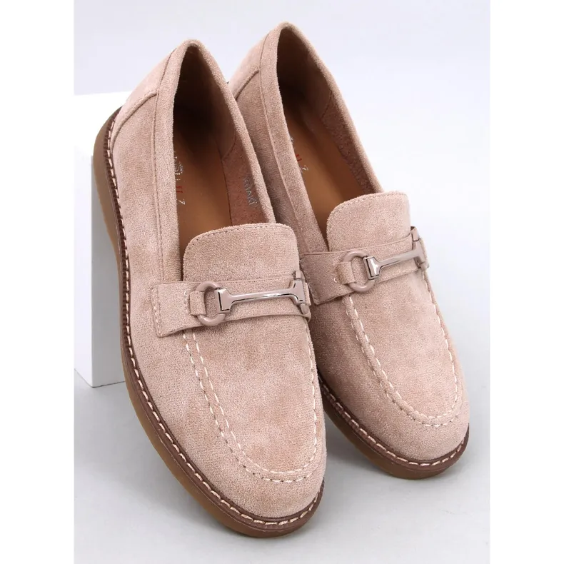 Khaki Women's Moccasins Beige