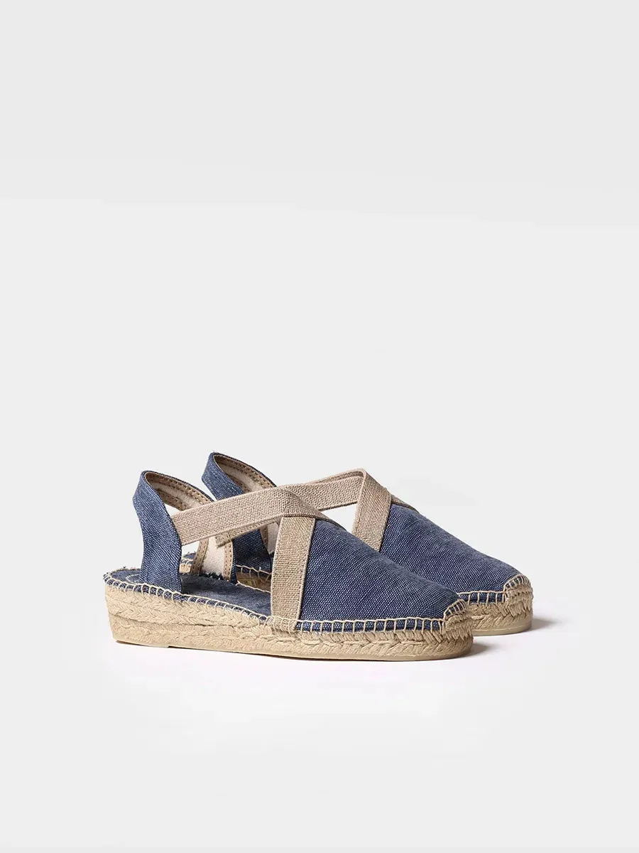 Vegan flat espadrille - VERDI-V