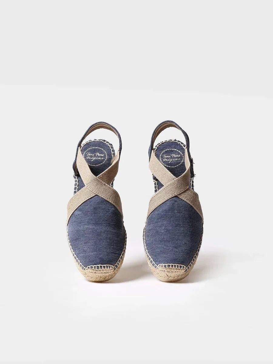 Vegan flat espadrille - VERDI-V