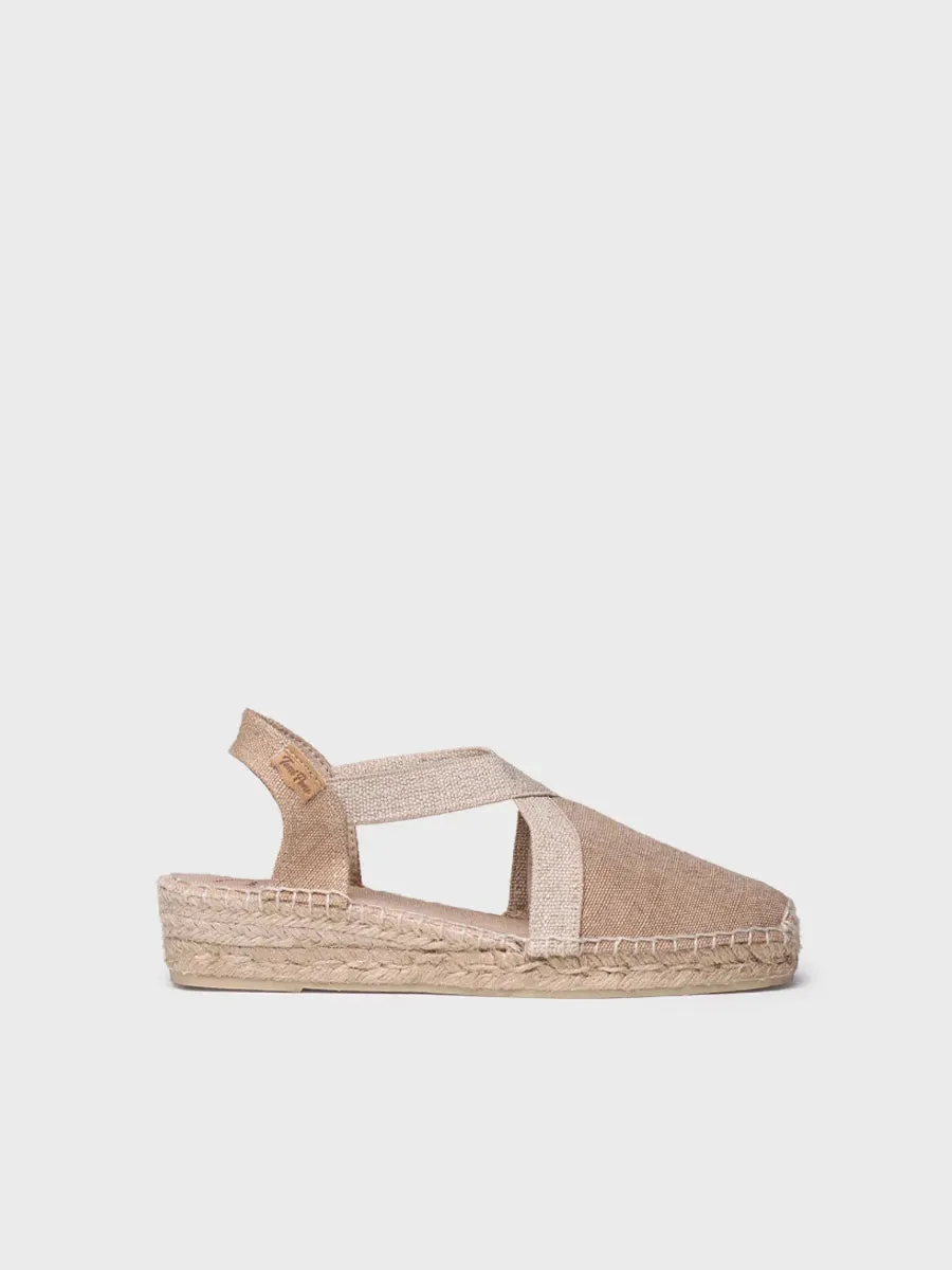 Vegan flat espadrille - VERDI-V