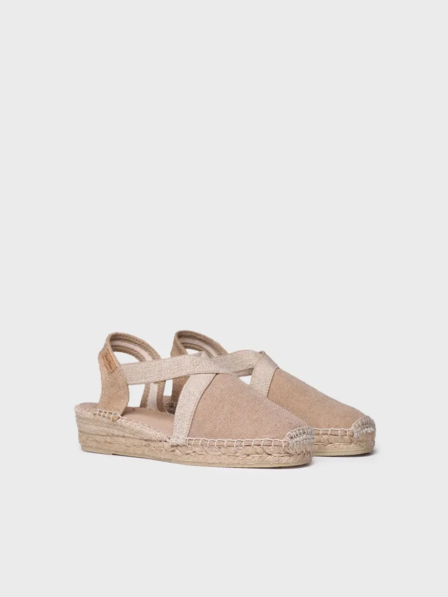 Vegan flat espadrille - VERDI-V