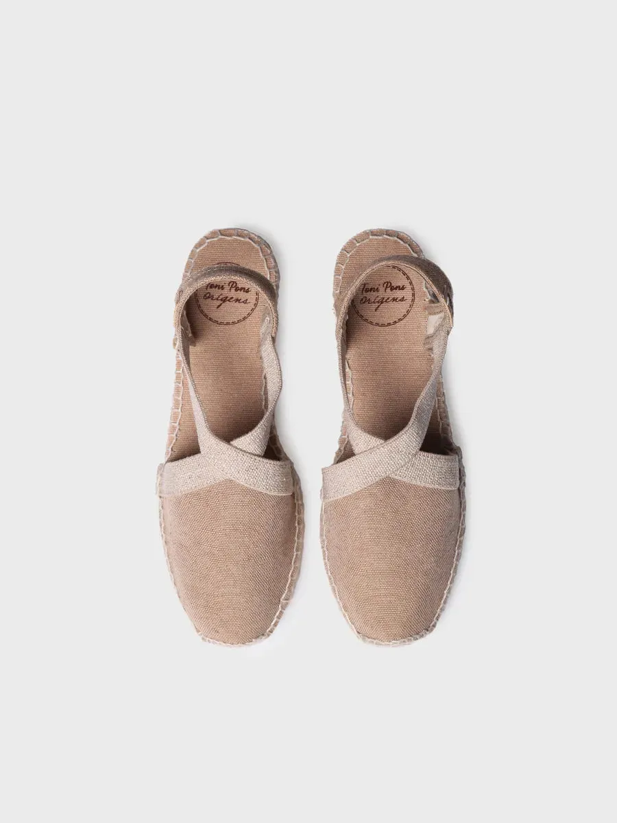 Vegan flat espadrille - VERDI-V