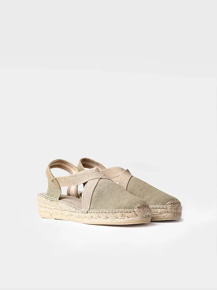 Vegan flat espadrille - VERDI-V