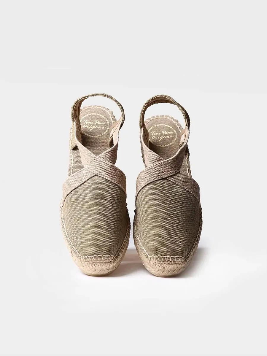 Vegan flat espadrille - VERDI-V