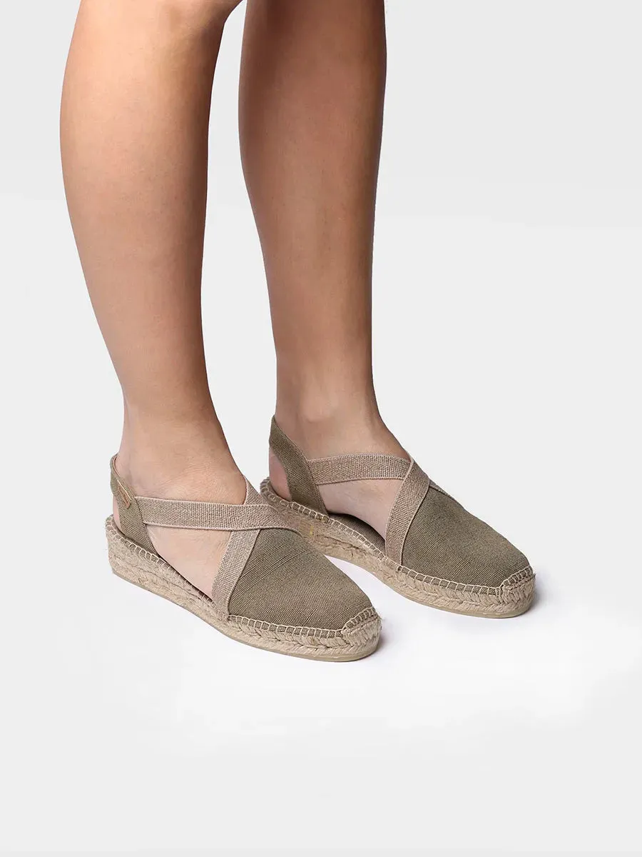 Vegan flat espadrille - VERDI-V