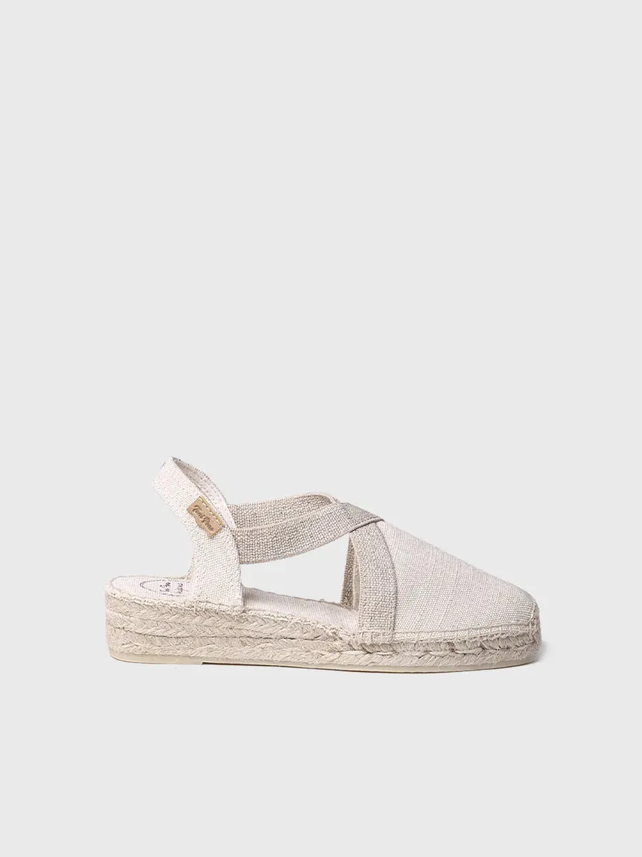 Vegan flat espadrille - VERDI-V