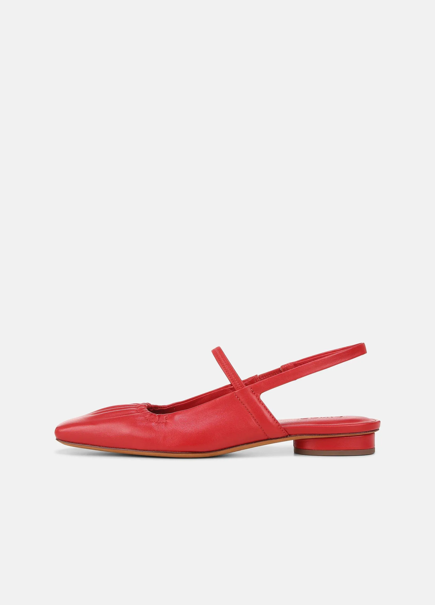 Venice Leather Slingback Flat