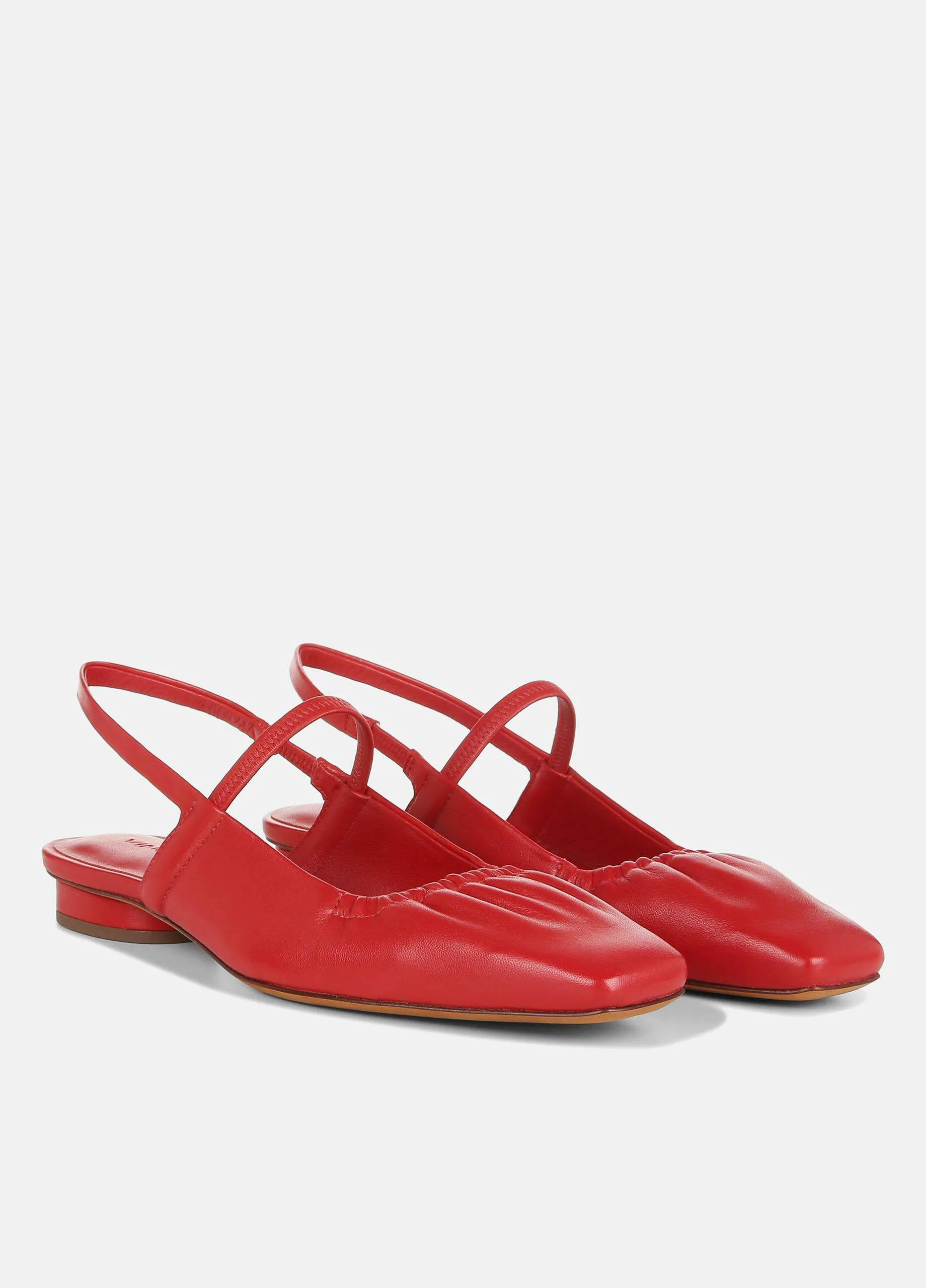 Venice Leather Slingback Flat