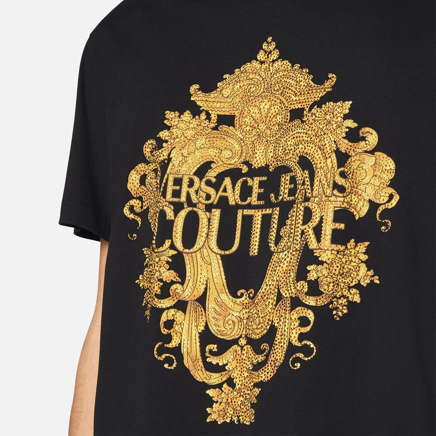 Versace Baroque Crystal T-Shirt