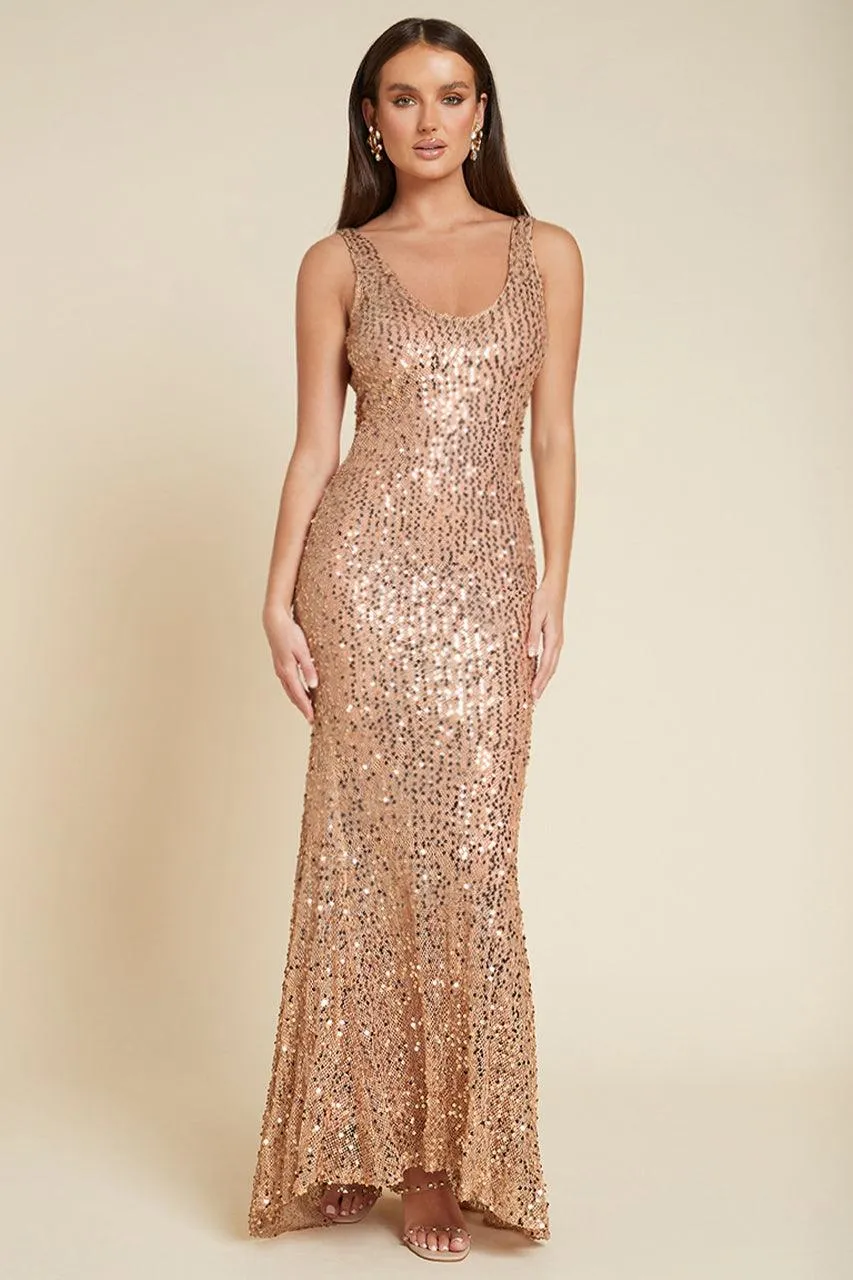 Maxi Dress Bronze