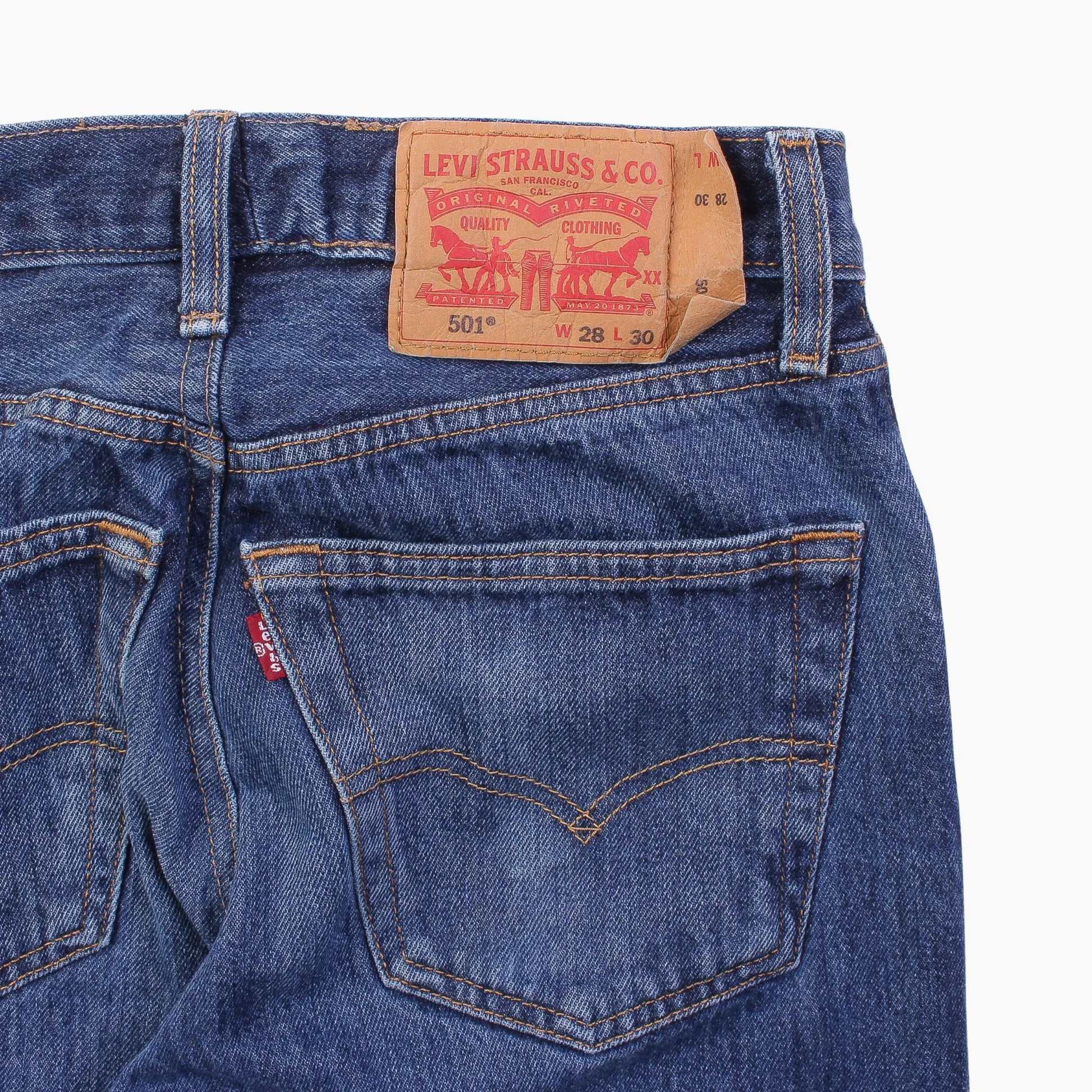 Vintage 501 Jeans - 28" 30"