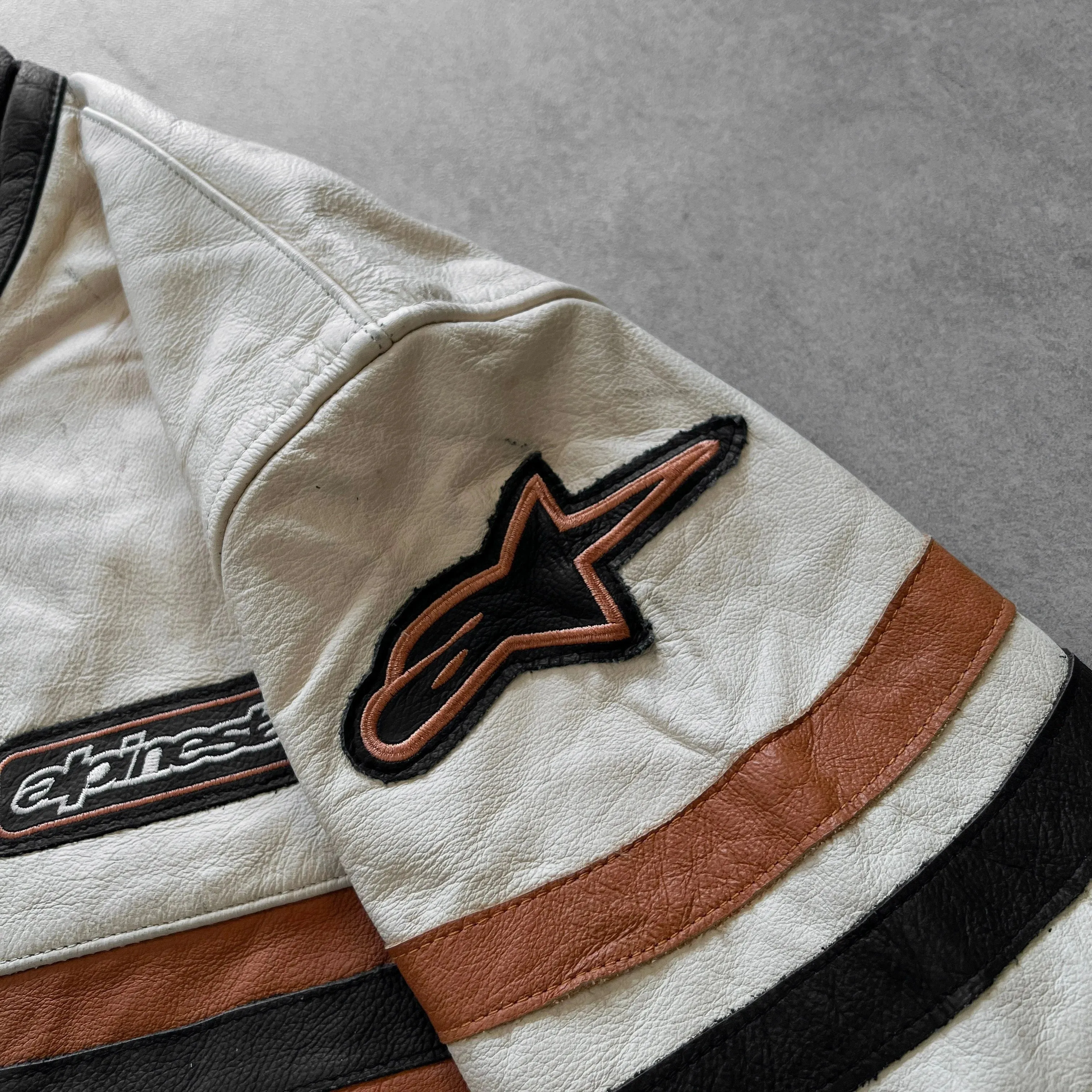 Vintage Alpinestars Motorcycle Jacket - L