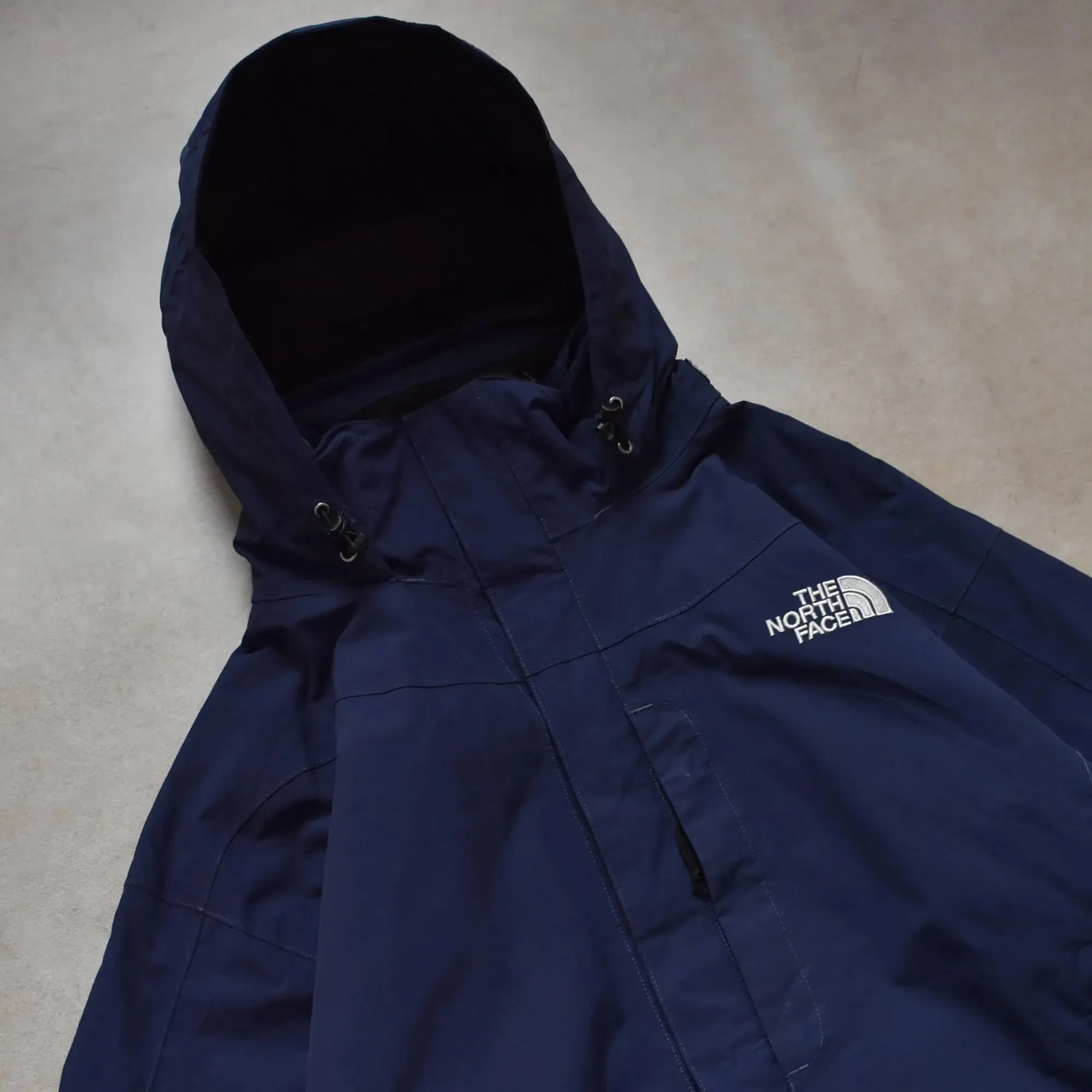 Vintage The North Face Navy Rain Jacket - L