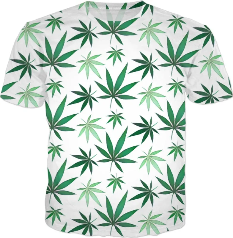 Print Weed t-shirt