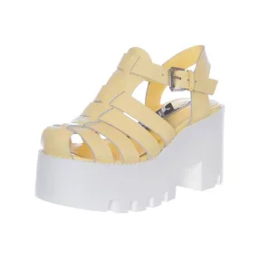 Windsor Smith Womens Fluffy Lemon Sandals