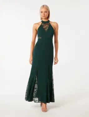 Winslet Lace Detail Maxi Dress