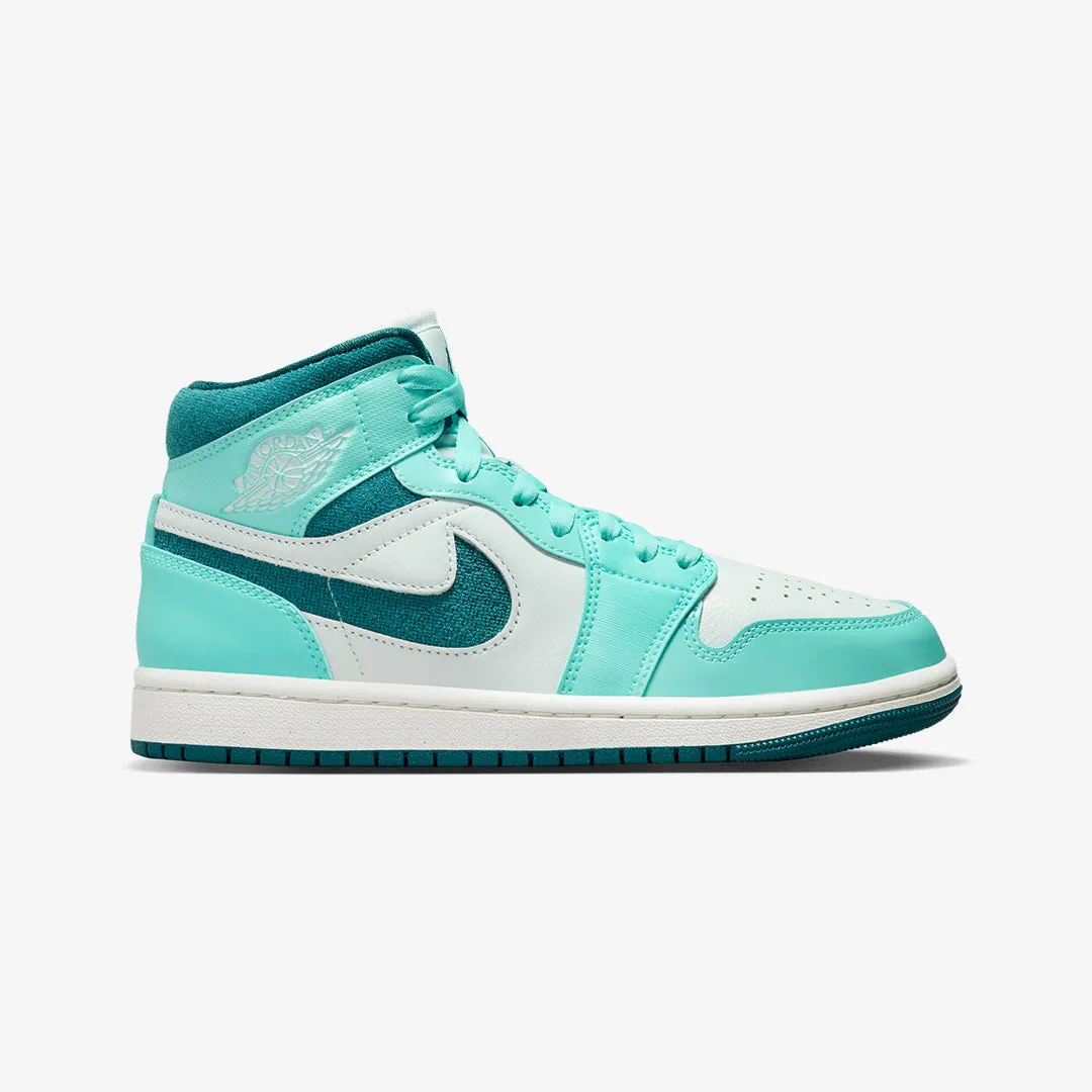 Air Jordan 1 Mid SE Bleached Turquoise Sky Teal Green