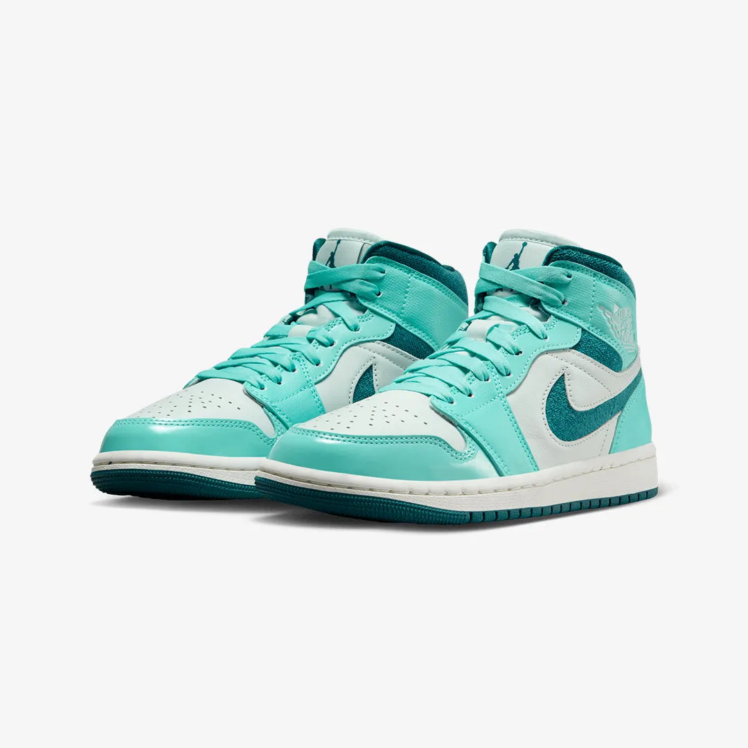 Air Jordan 1 Mid SE Bleached Turquoise Sky Teal Green