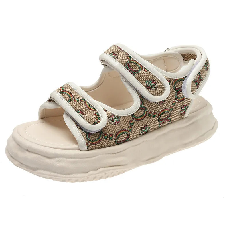 Velcro Platform Sandals for Women