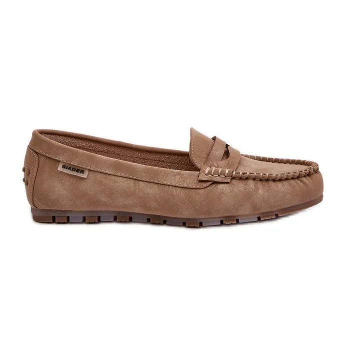 Women's Brown Celoria Eco Leather Moccasins