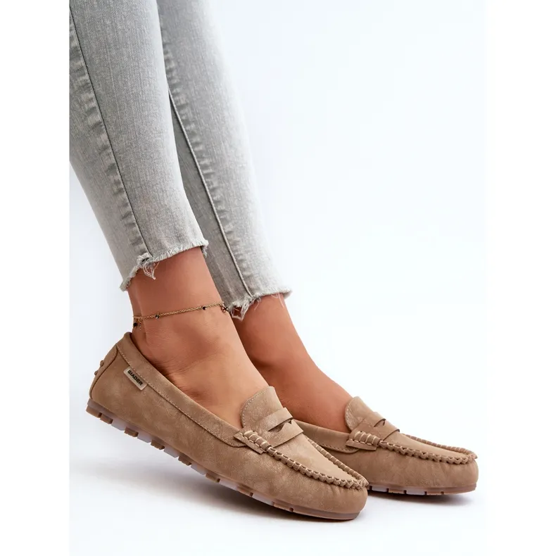 Women's Brown Celoria Eco Leather Moccasins