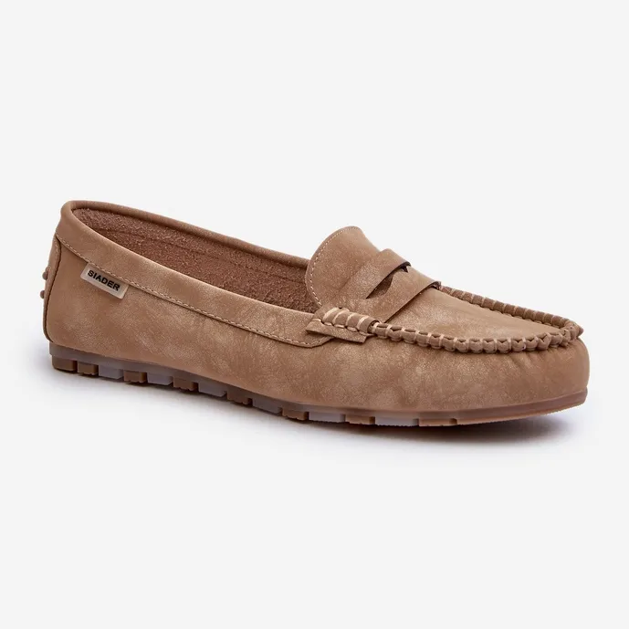 Women's Brown Celoria Eco Leather Moccasins