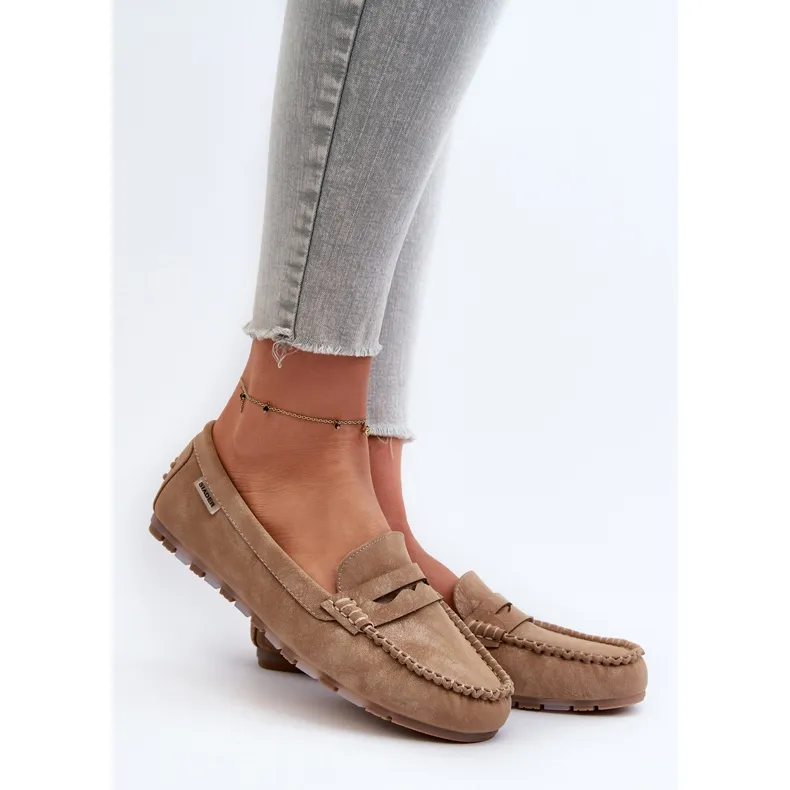 Women's Brown Celoria Eco Leather Moccasins