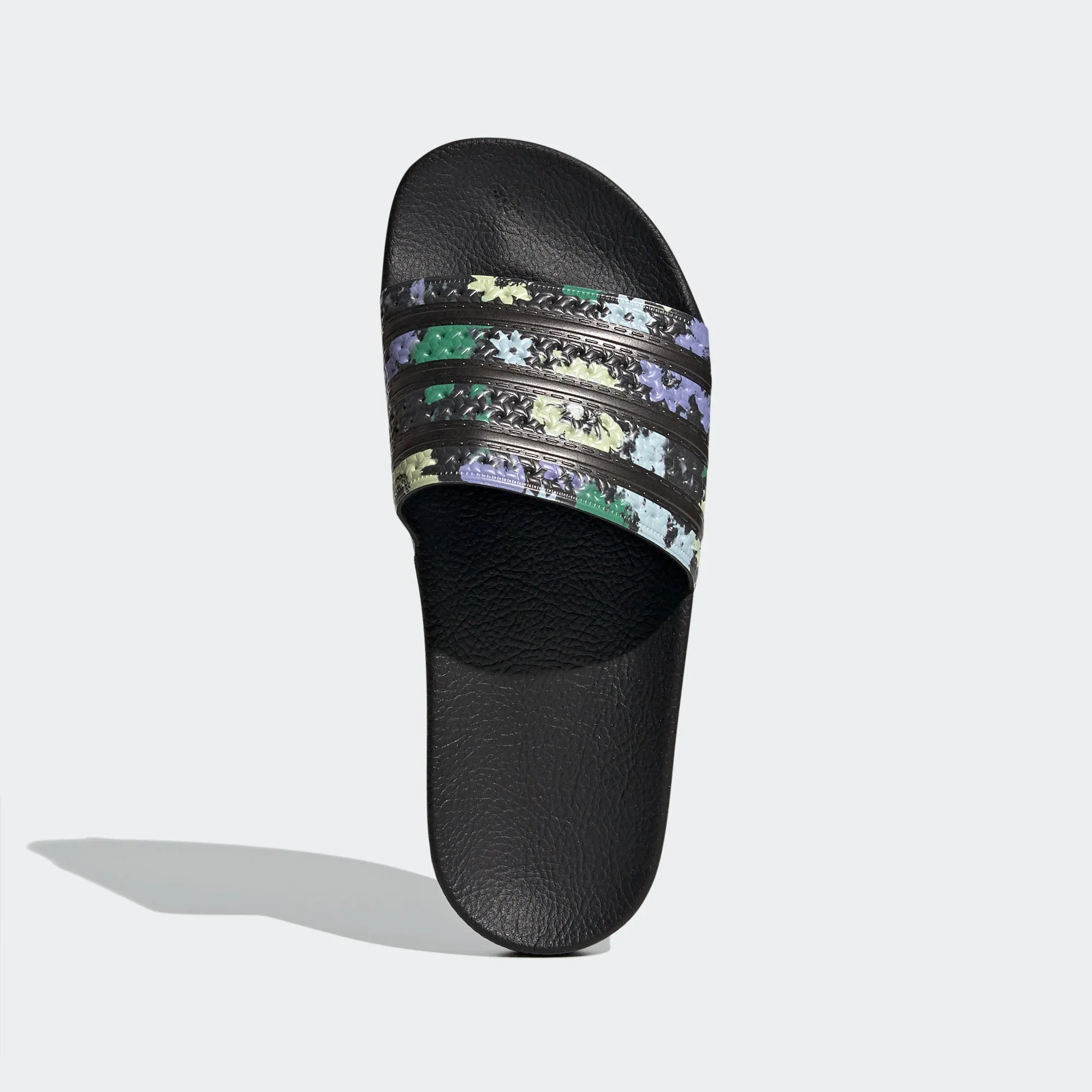 Women’s adidas Originals Adilette Slides Florals Black