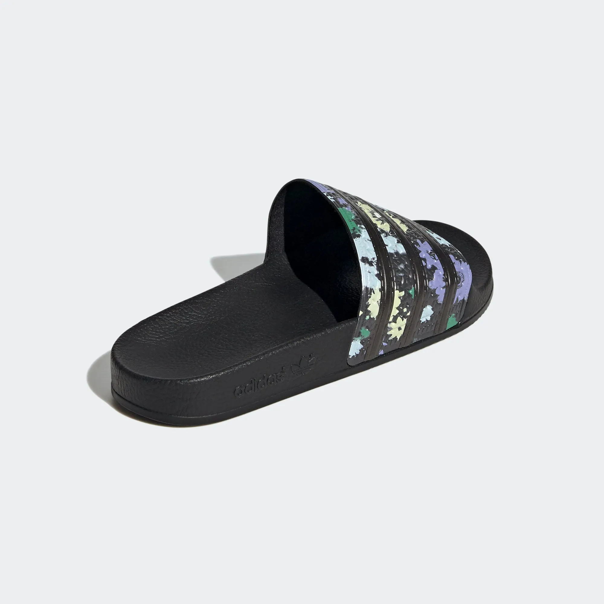 Women’s adidas Originals Adilette Slides Florals Black