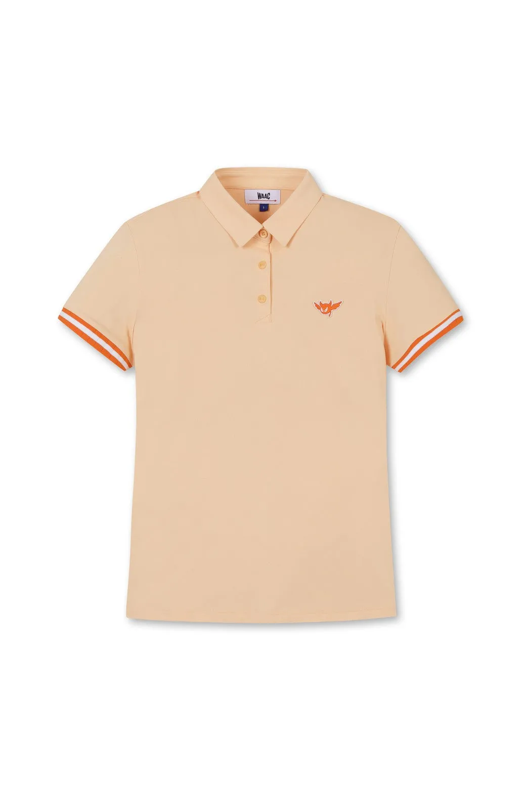 Women's ATHLETIC Flying WAACKY Pique Polo Orange