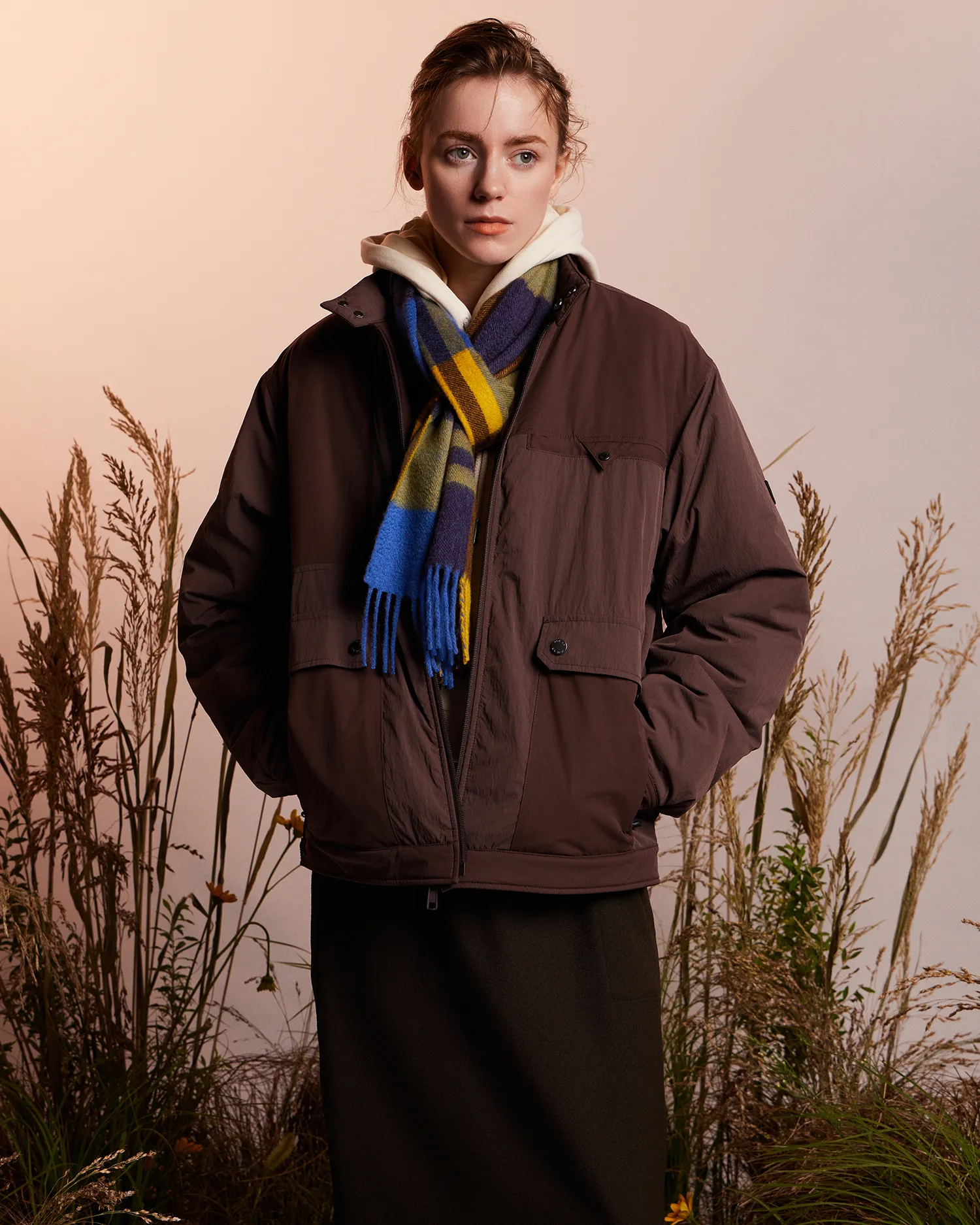 Women‘s Padded Crew Jacket