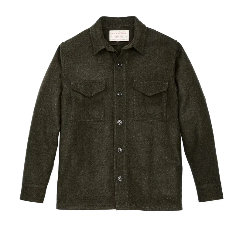 Wool Flannel Button-Up Shirt - Item Code 20288328