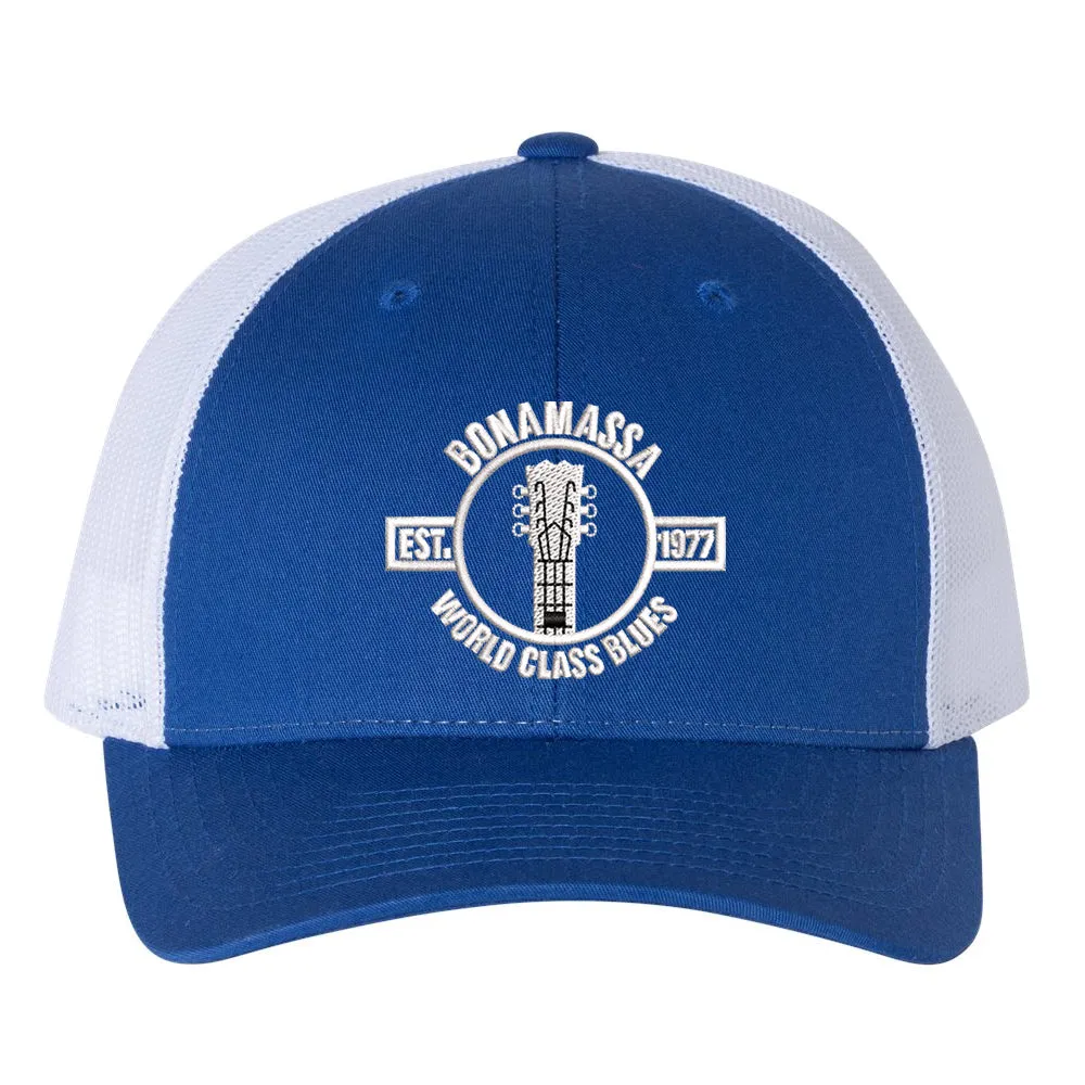 World Class Blues Low Profile Trucker Hat