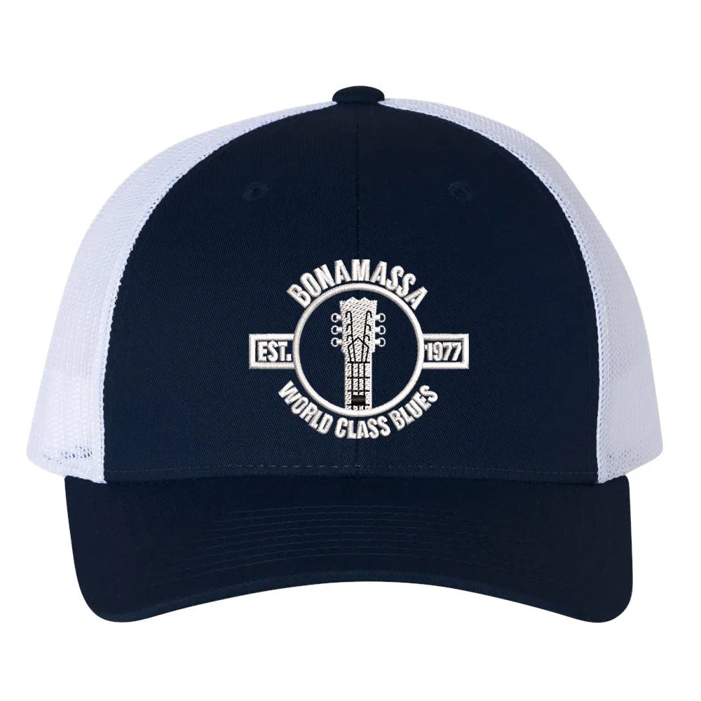 World Class Blues Low Profile Trucker Hat