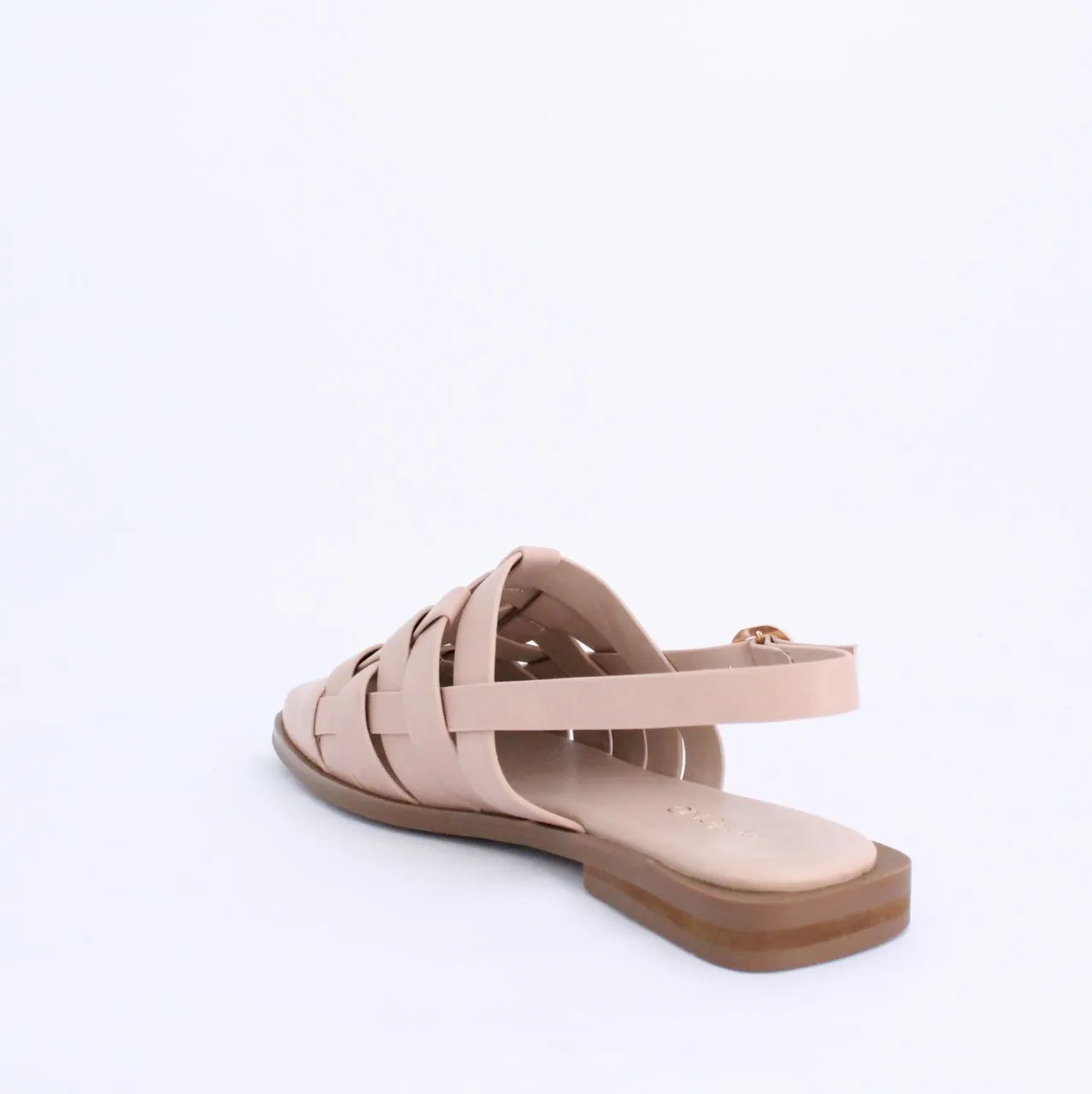 WYNNE MULE FLAT- NUDE