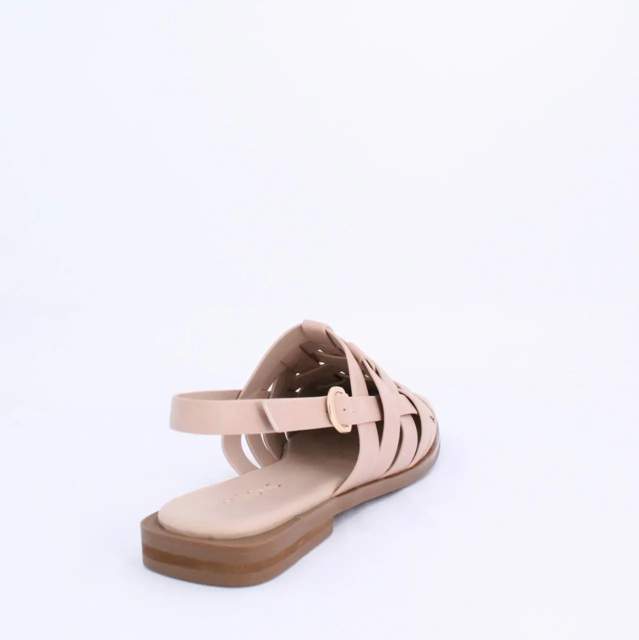 WYNNE MULE FLAT- NUDE