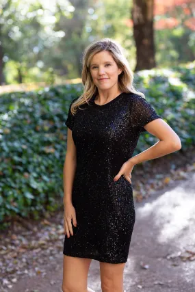 Black Sparkle Dress