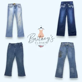 Y2K Embalished Jeans - 10 Pieces