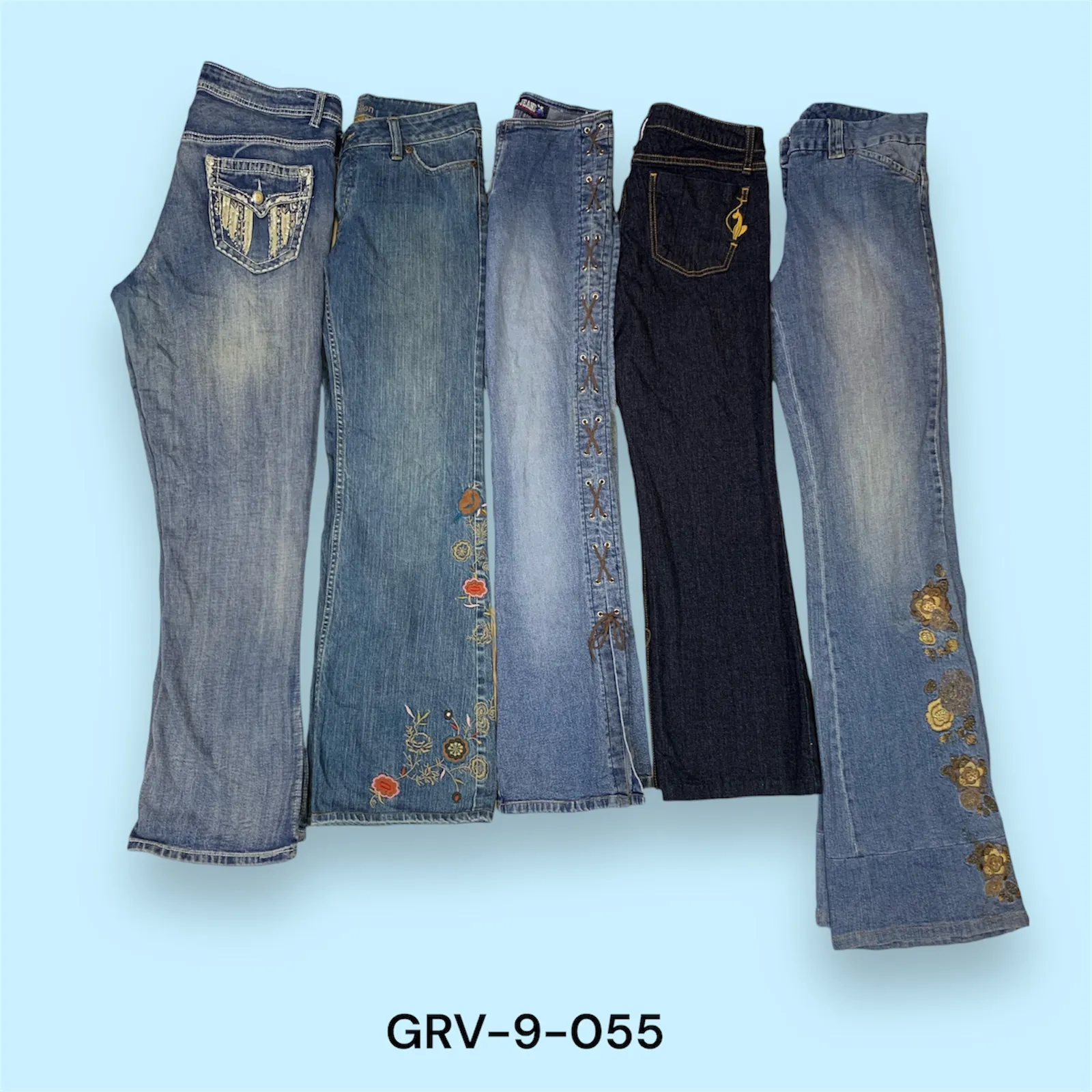 Y2K Modern Jeans – The Perfect Blend of Retro & Contemporary Style(grv-9-055)