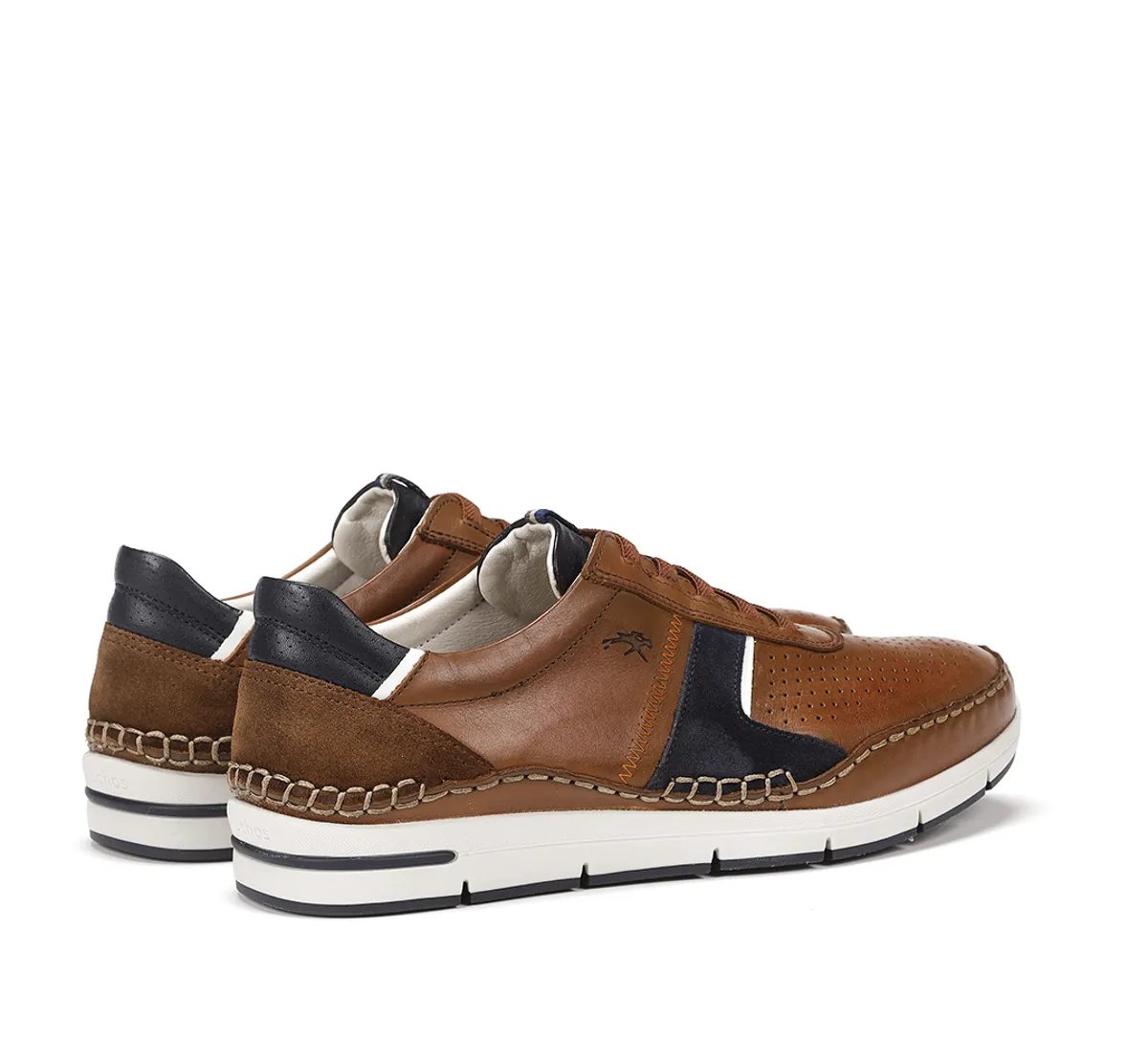 YANNIC F1443 Brown Sneakers