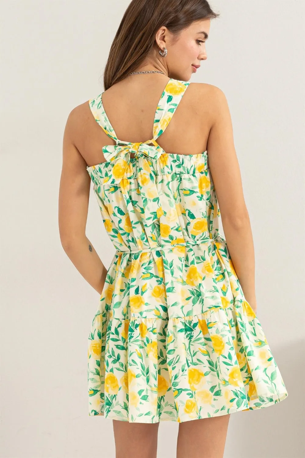 Yellow Flower Dress