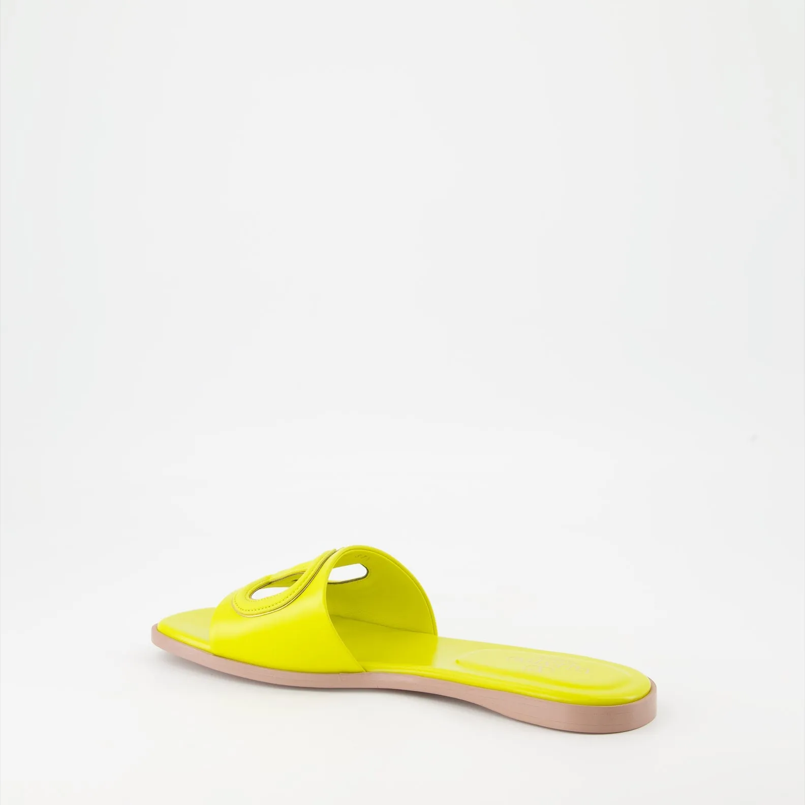 Yellow Leather VLogo Slides