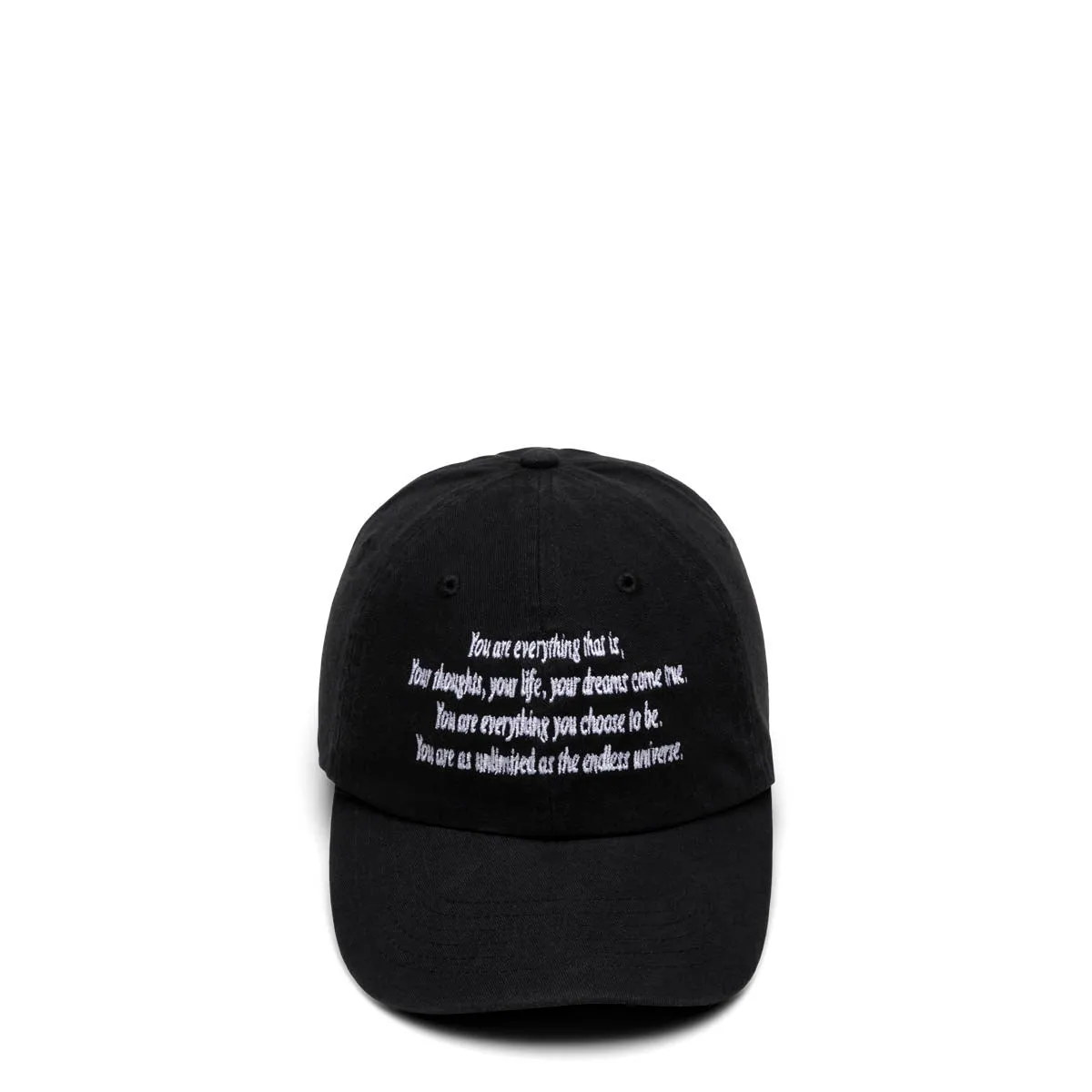 YOU ARE EVERYTHING HAT Black