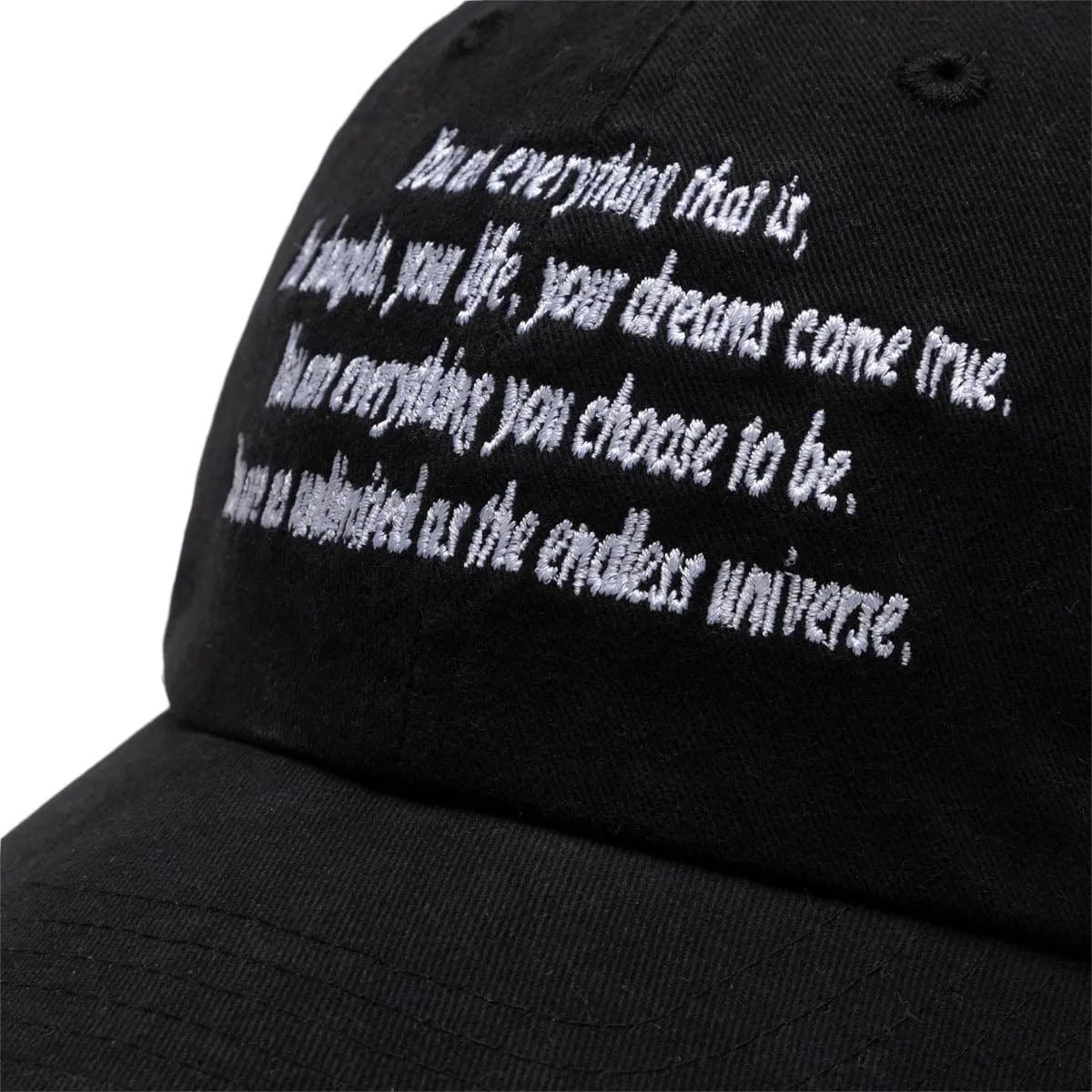 YOU ARE EVERYTHING HAT Black