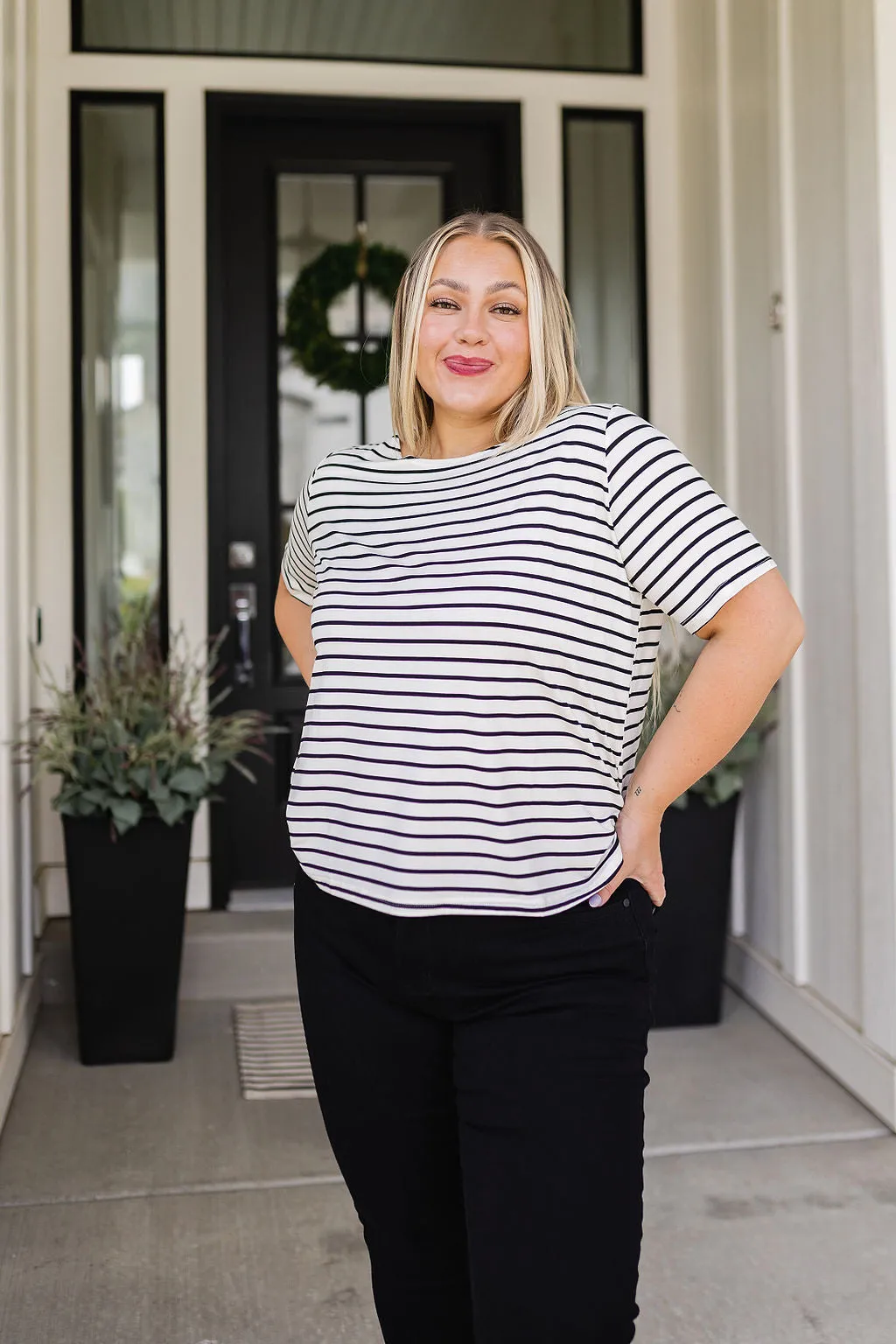 Sweetheart Striped Top - Shop Now